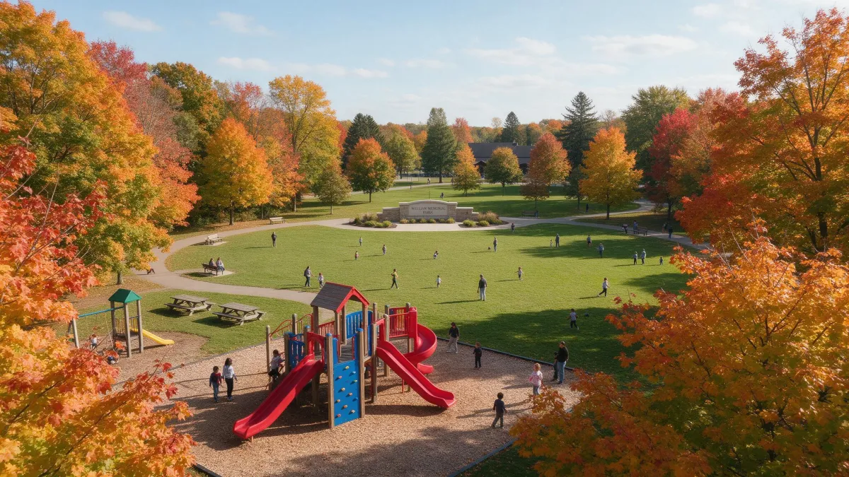 William Memorial Park in Cicero, New York