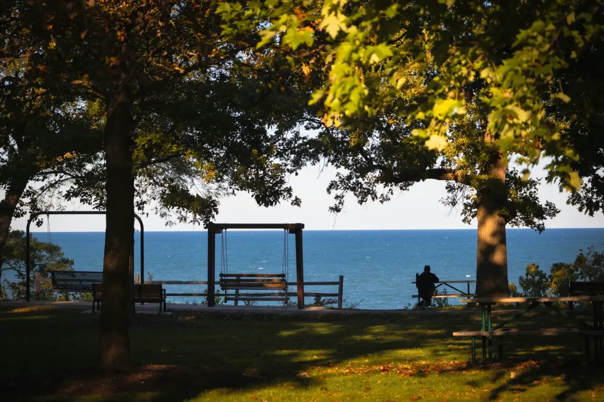 Oneida Shores County Park in Cicero, New York