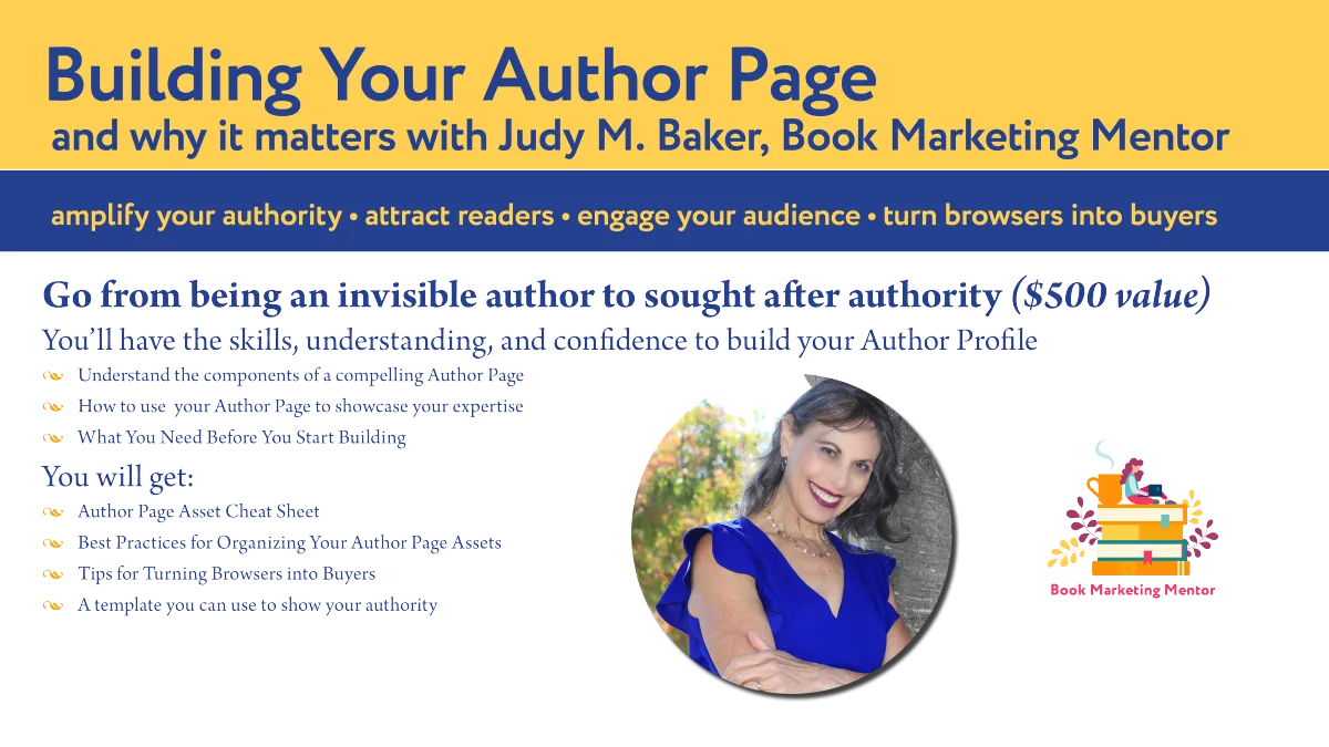 Building Your Author Page