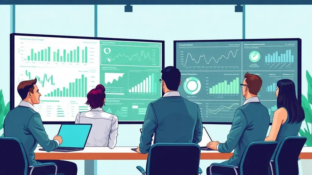 Illustration of a person standing beside a large shield with a checkmark, in front of a clipboard with a checklist and profile icon, symbolizing data protection, employee verification, or secure compliance processes.