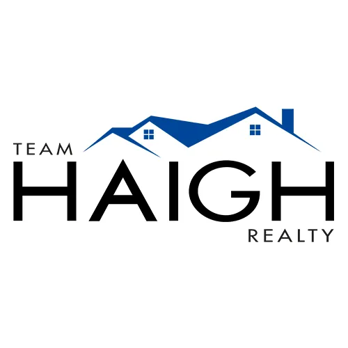 Logo featuring Team Haigh Realty: A vibrant emblem depicting the options to sell, buy, invest and partner in real estate endeavors with Team Haigh Realty, showcasing professionalism and expertise in the field.