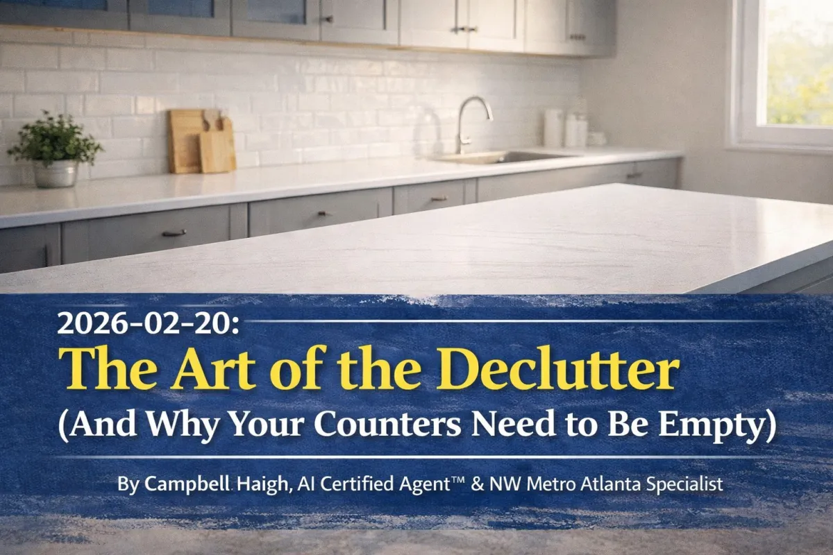Decluttering Your Home Before Listing | Cobb County GA Real Estate Tips 2026