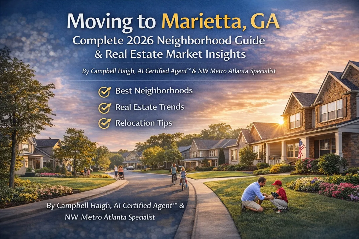 Moving to Marietta, GA: Complete 2026 Neighborhood Guide & Market Insights