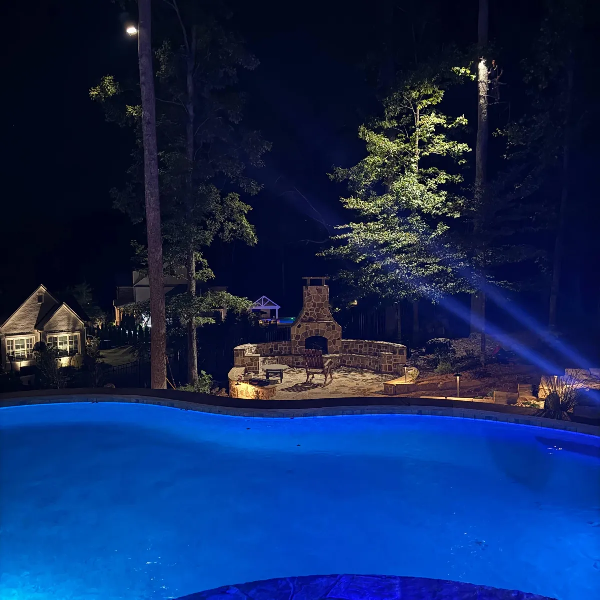 Outdoor Lighting Installation