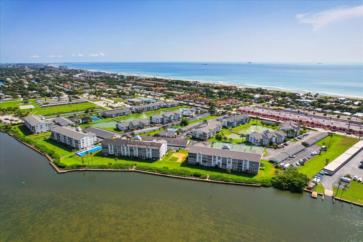Luxury beachfront condominium with ocean views and modern architecture