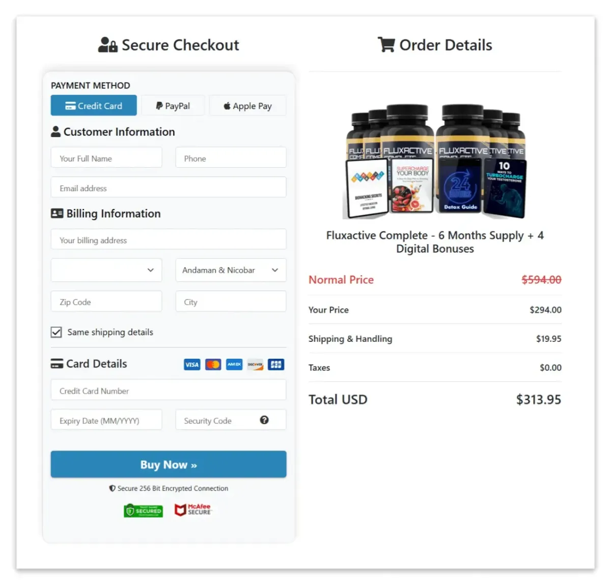 Fluxactive Complete Order Now