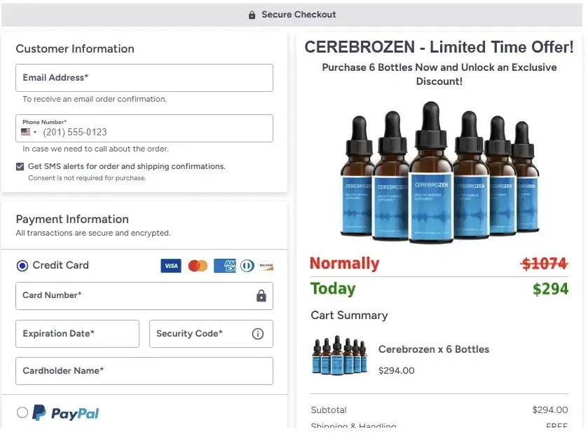 Cerebrozen Order Now