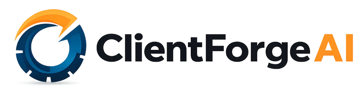 ClientForgeAI Logo