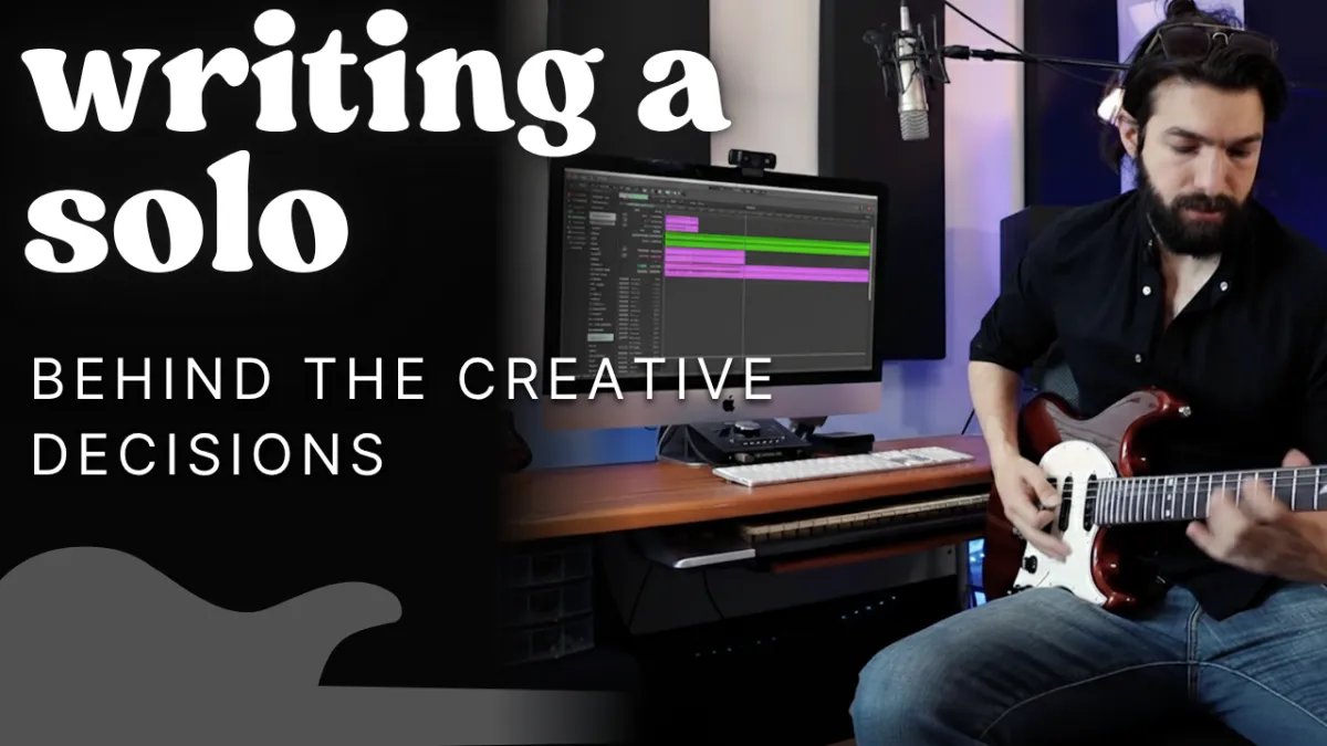 Guitar lesson thumbnail modes mastery