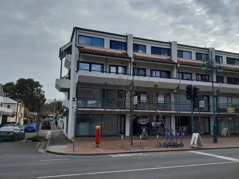 commercial painting building and shops
