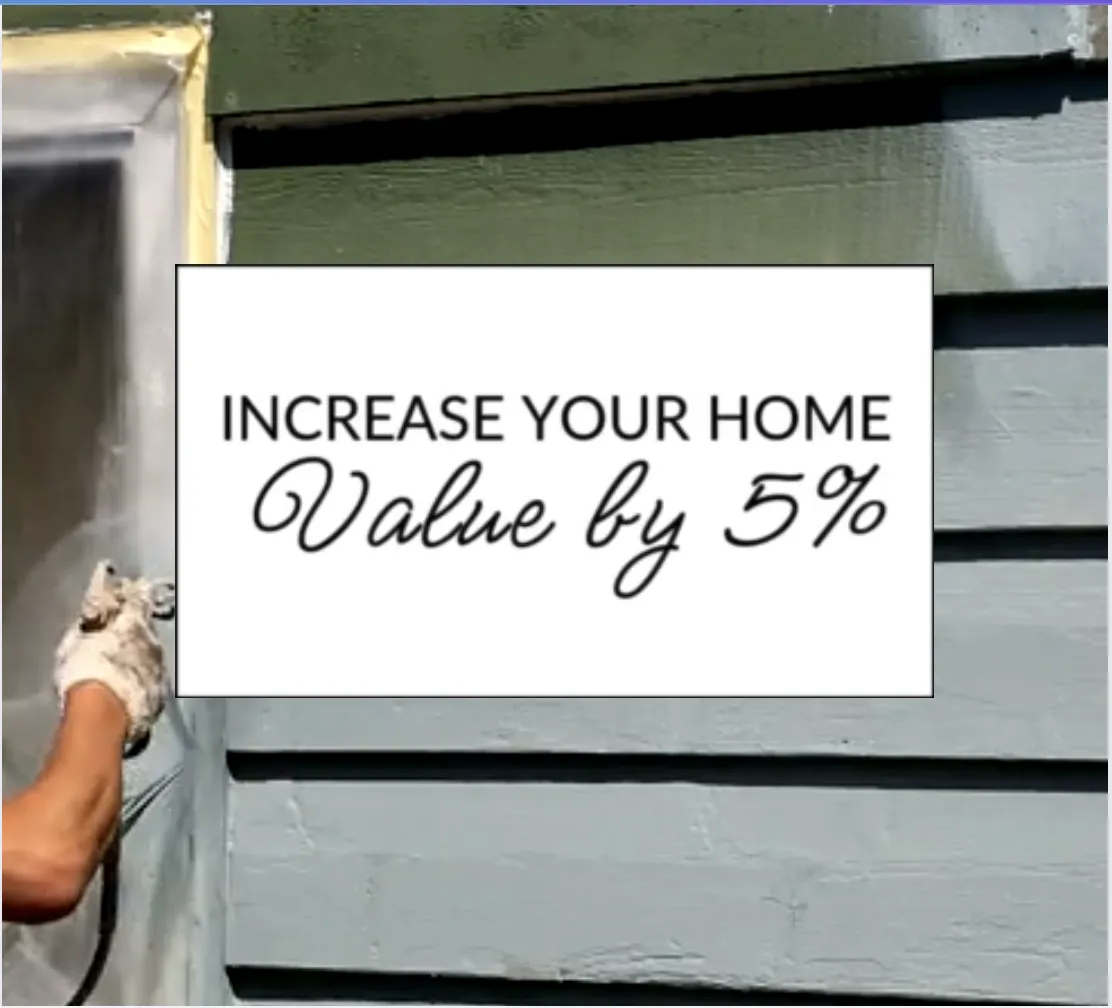San Antonio house painting ROI 5 percent