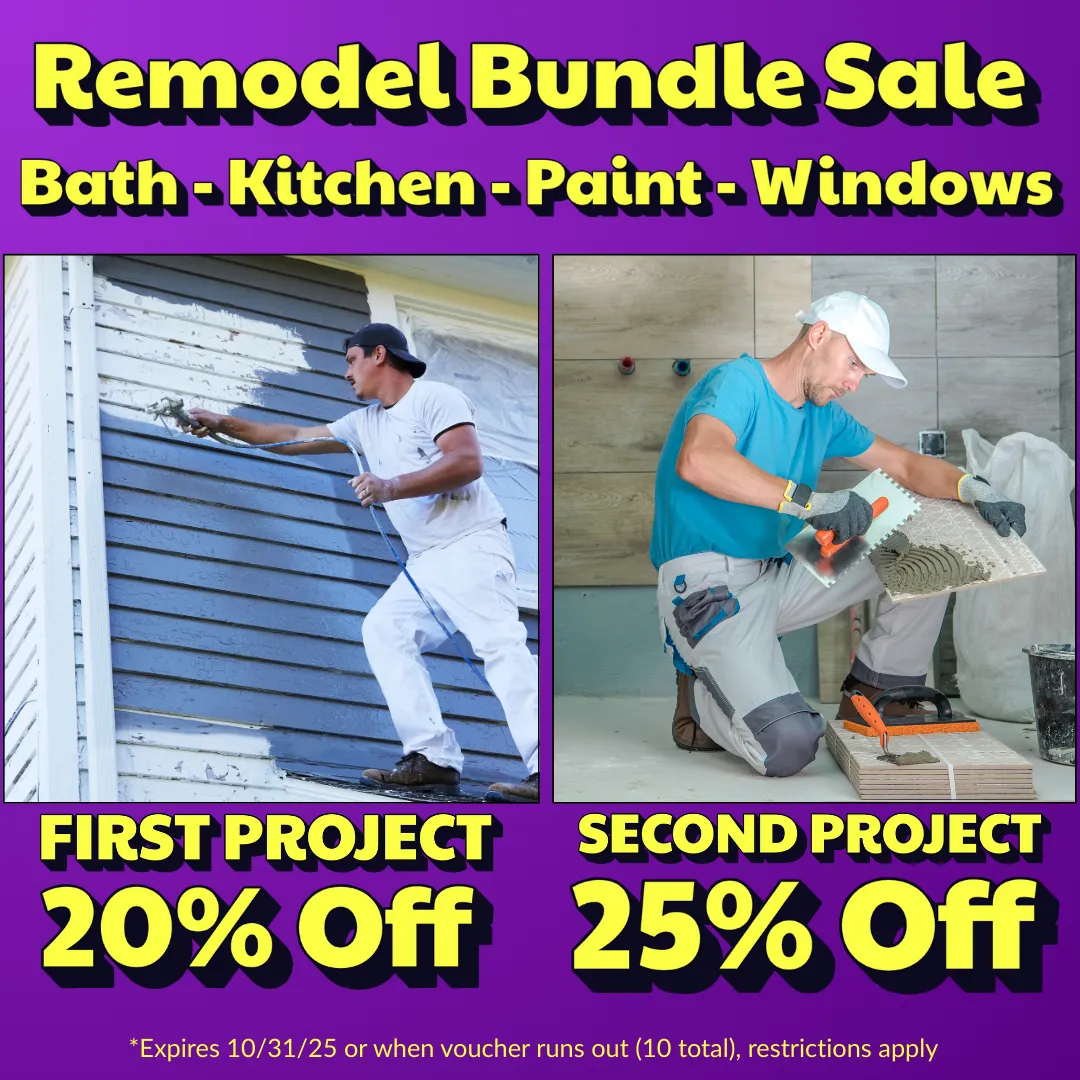 bathroom remodel sale