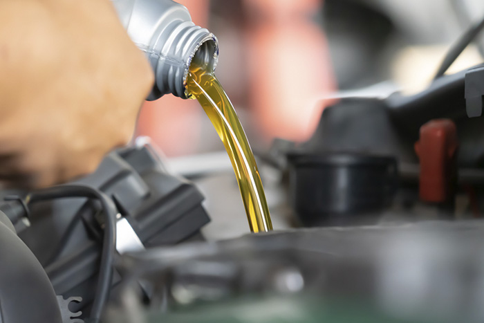 Car engine oil change