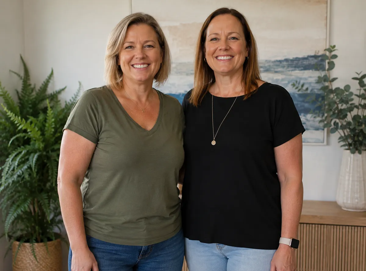 Woman navigating everyday food choices and family meals