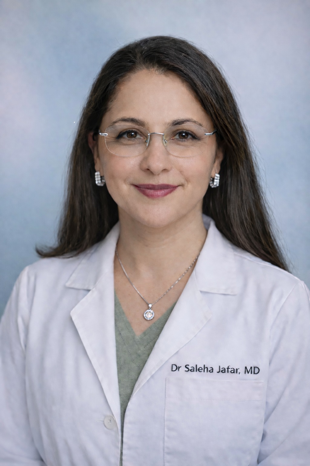 Dr. Saleha Jafar, MD, board-certified physician providing Suboxone and mental health care in Frisco, Texas
