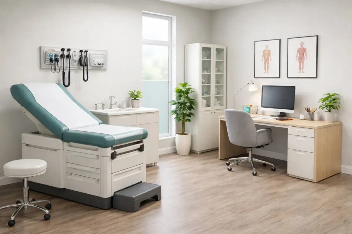 exam room at Medivira addiction medicine and mental health clinic in Frisco TX