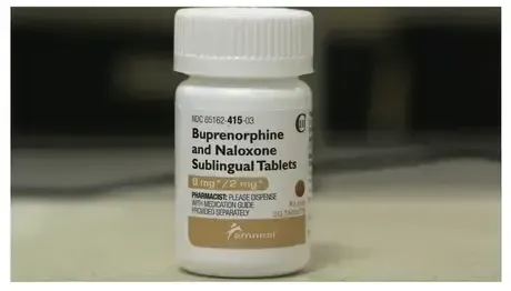Suboxone buprenorphine and naloxone sublingual tablets 8mg/2mg      used for Medication-Assisted Treatment MAT of opioid use disorder      at MEDIVIRA clinic Frisco TX