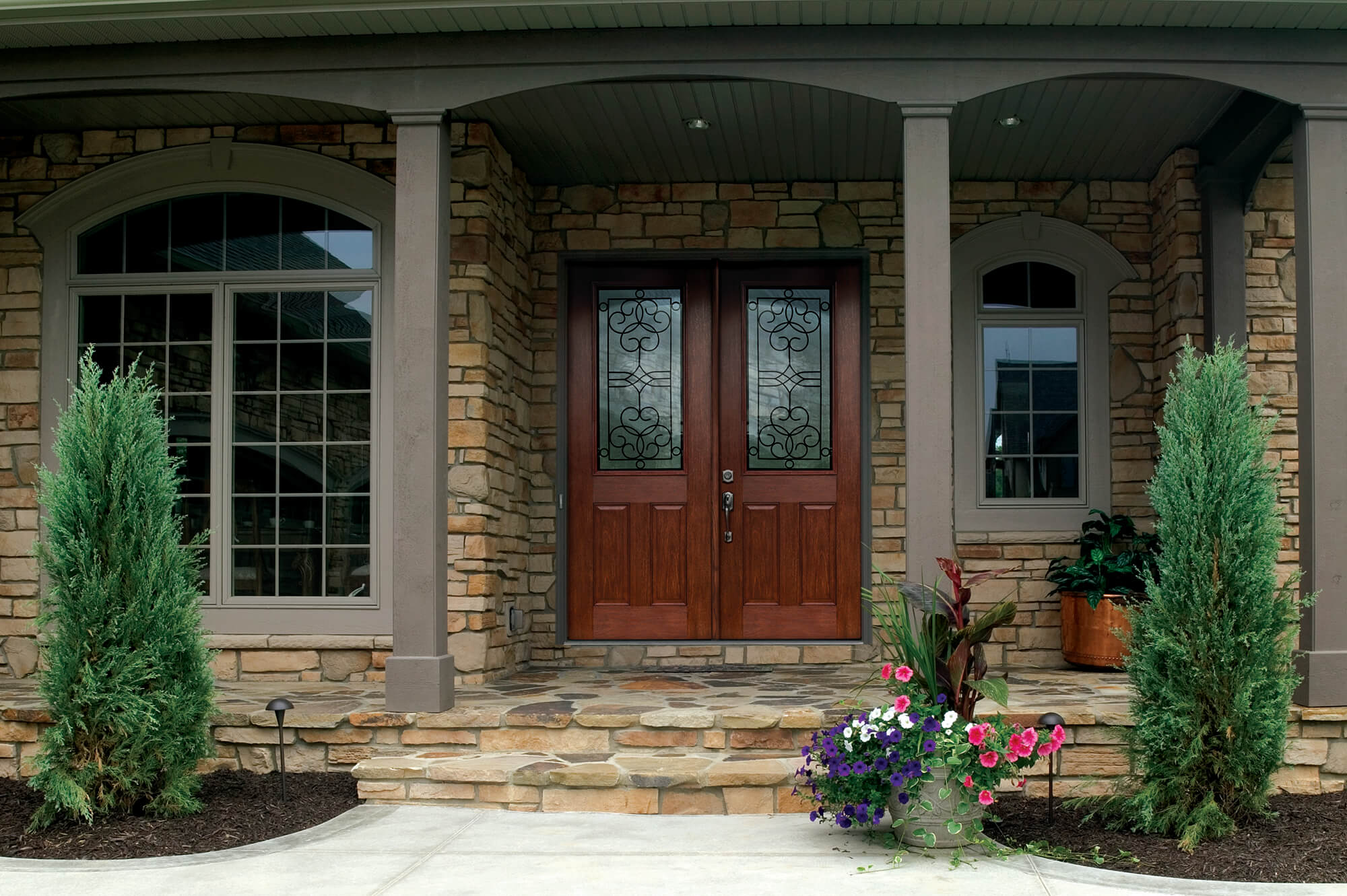 Patio doors professionally installed for seamless indoor-outdoor living by AOA Window & Door