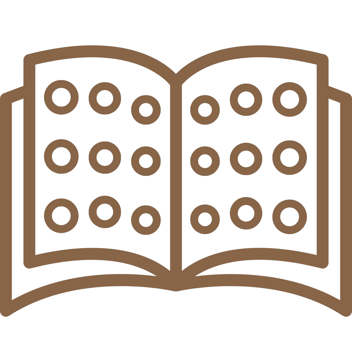 coin collecion book icon