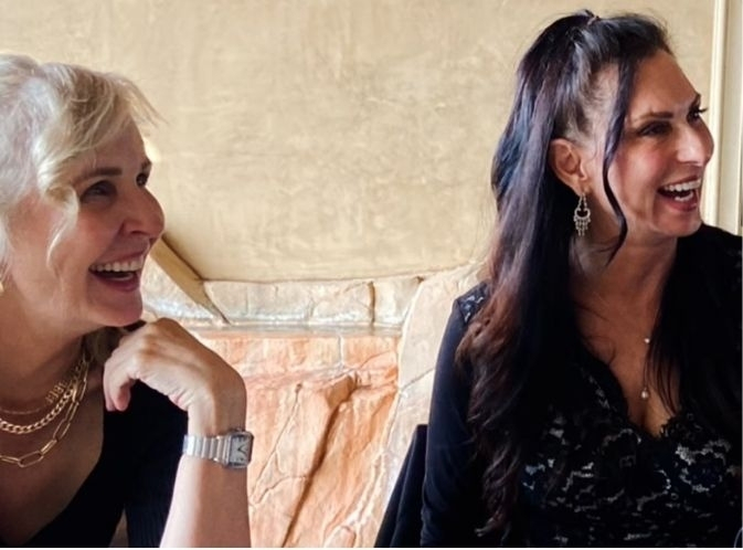 Dr. Pamela Donnelly with Dr. Kathleen Mojas