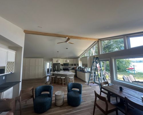 Interlochen Deck Staining