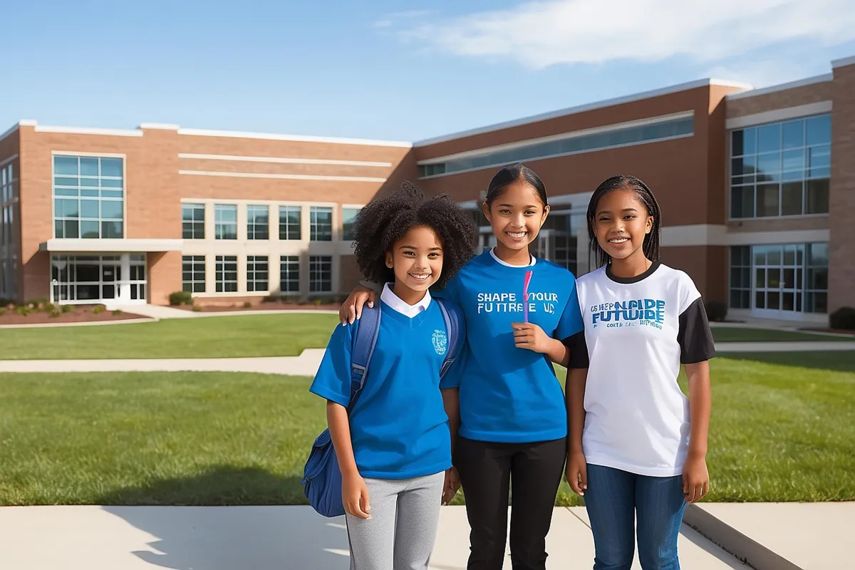 Parent reading HOKE Academy handbook in a cozy home setting