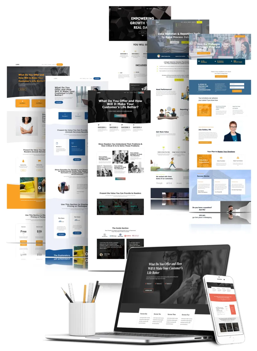 Custom Funnels & Websites for Your Business by GHL Developer
