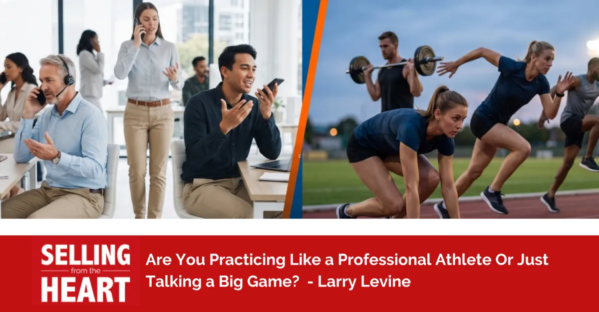 Are You Practicing Like a Professional Athlete Or Just Talking a Big Game?