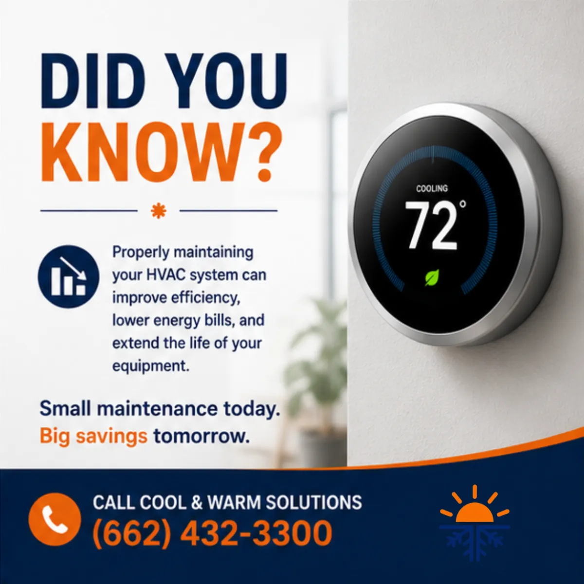 picture of thermostat hvac tupelo ms