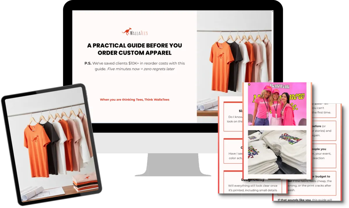A Practical Guide Before You Order Custom Apparel by WallaTees Custom Apparel