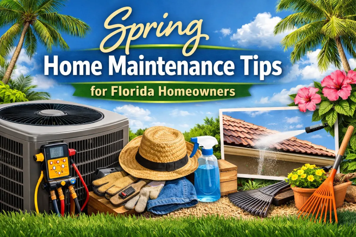 Spring home maintenance checklist for Florida homeowners