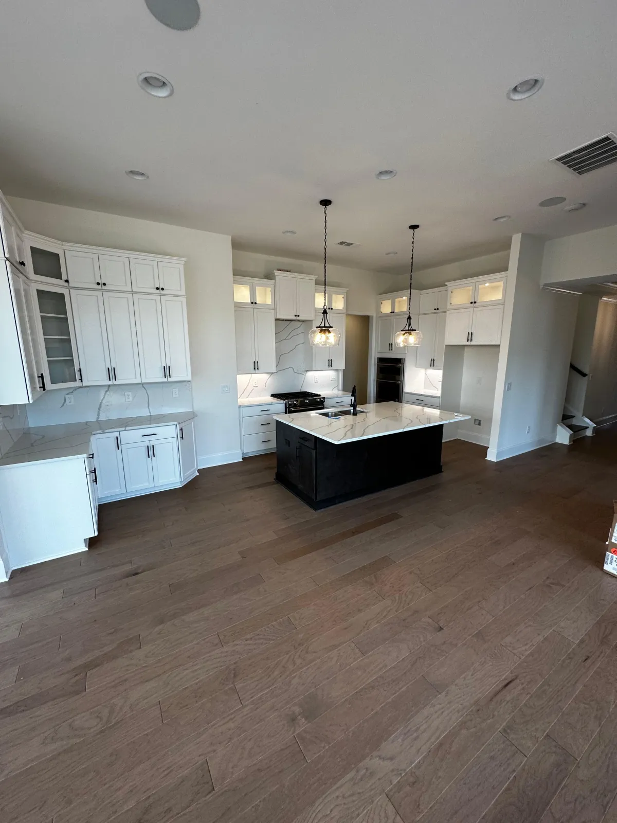 Steaming wooden blocks are emerging from below.