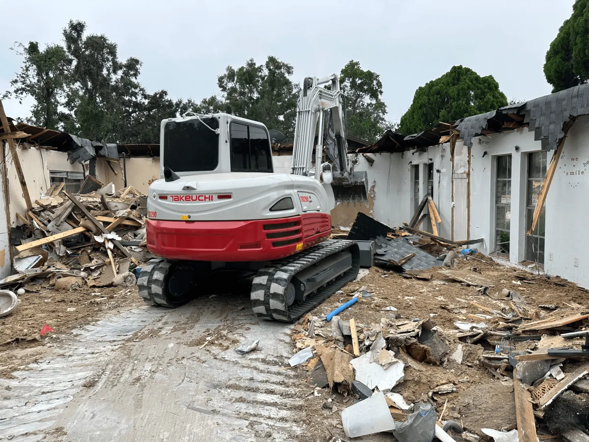 Residential Demolition services