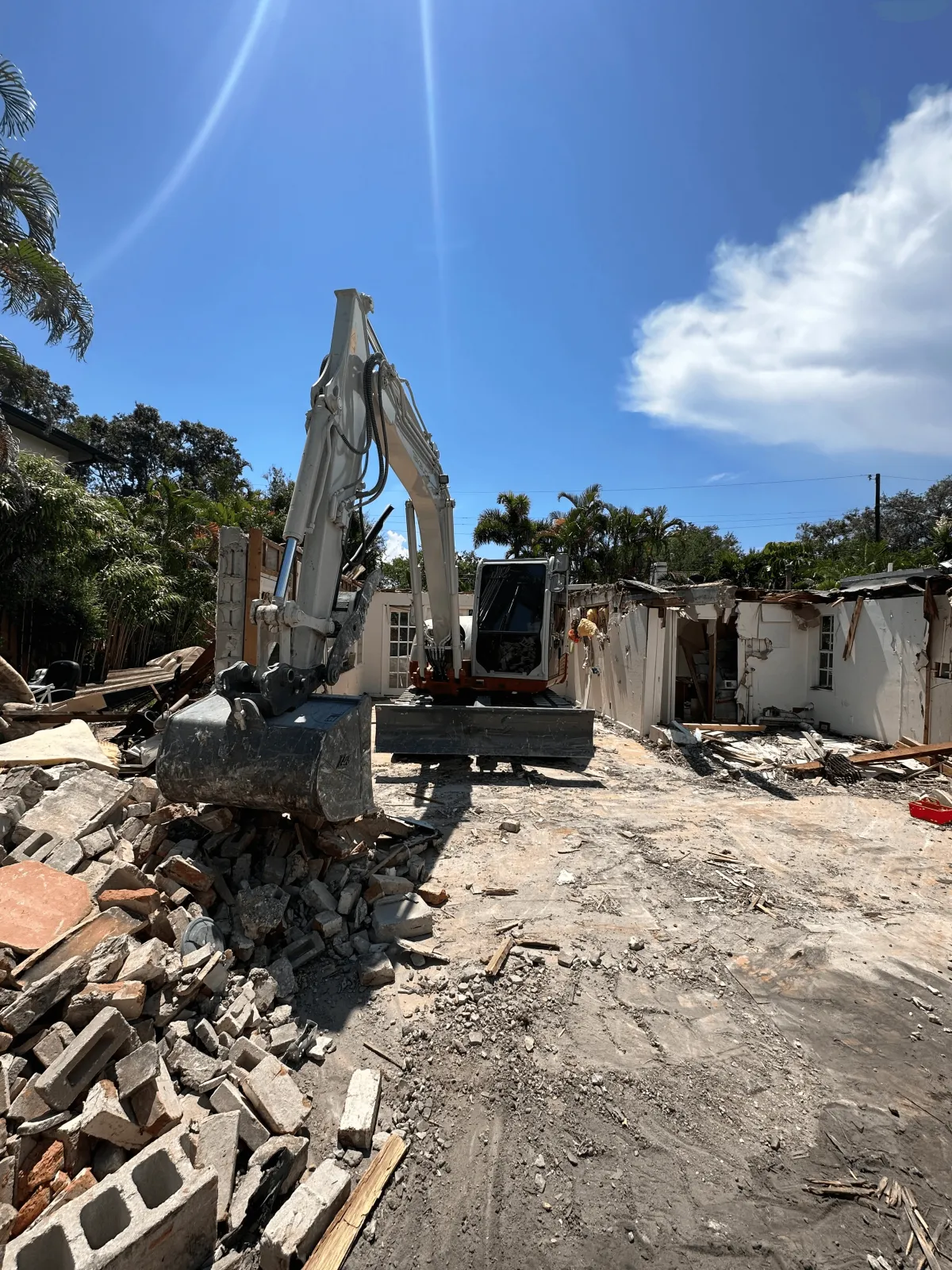 Residential demolition