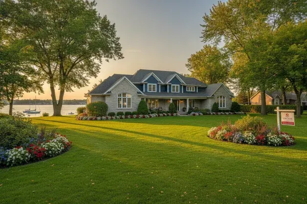 Maison unifamiliale avec grand terrain près du lac Saint-Louis à Dorval, propriété à vendre dans l'ouest de Montréal