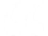 Decorative quotation mark