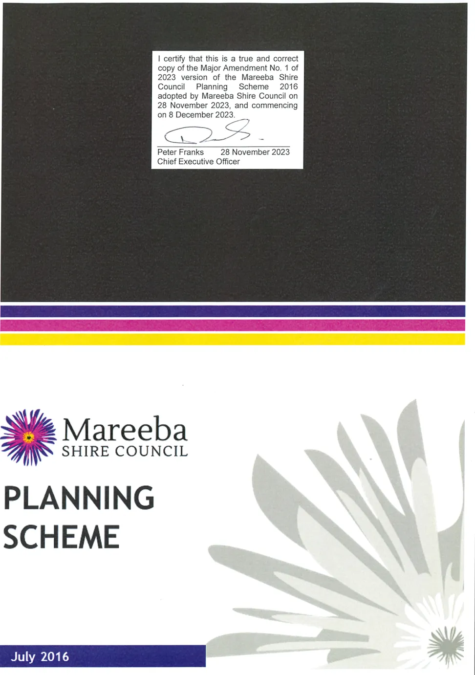 Mareeba Shire Council Planning Scheme 2016
