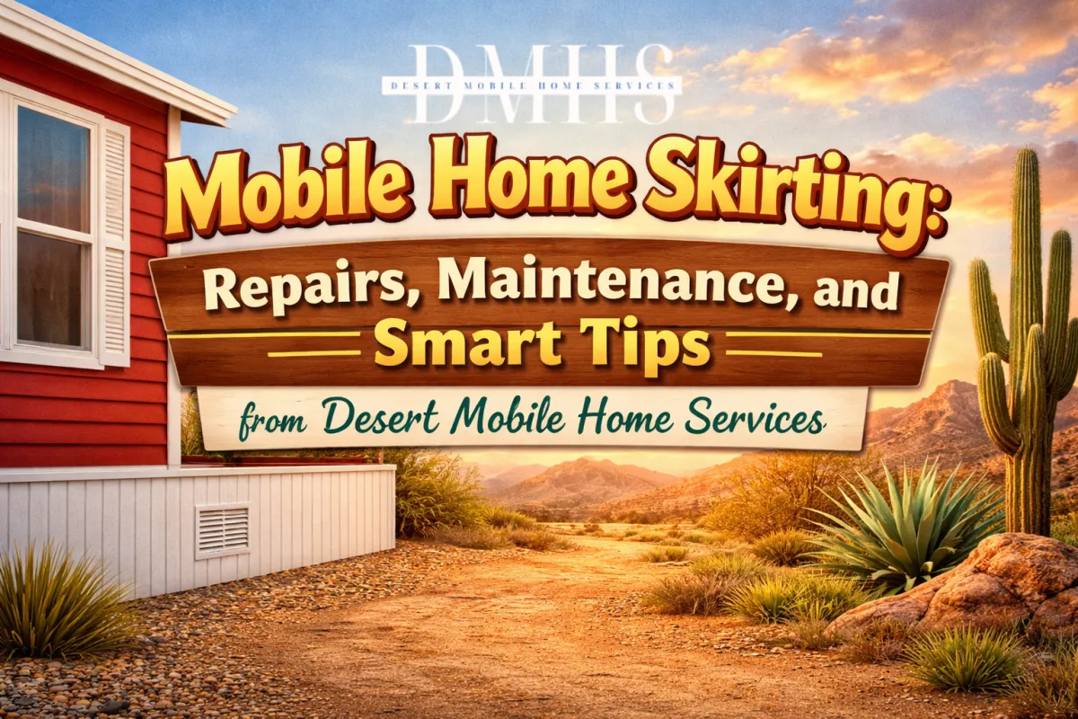 Mobile Home Skirting: Repairs, Maintenance, and Smart Tips from Desert Mobile Home Services