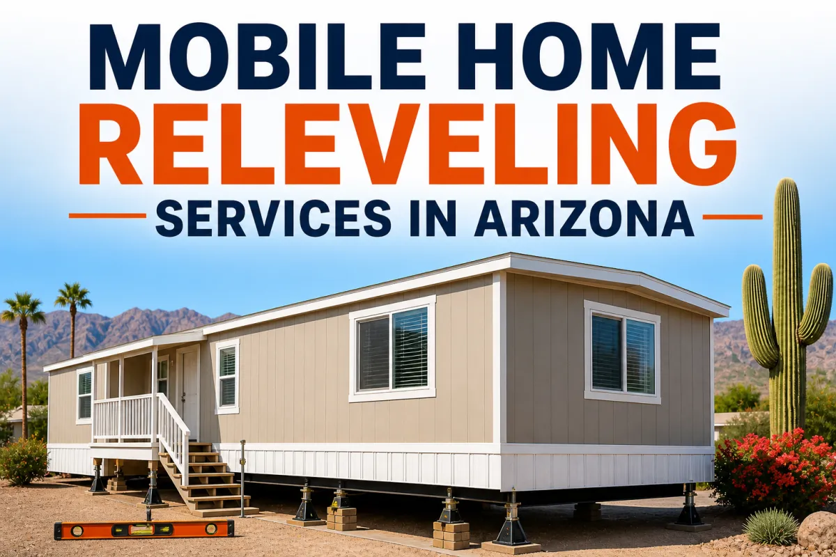 Mobile Home Relevel Services |Desert Mobile Home Services