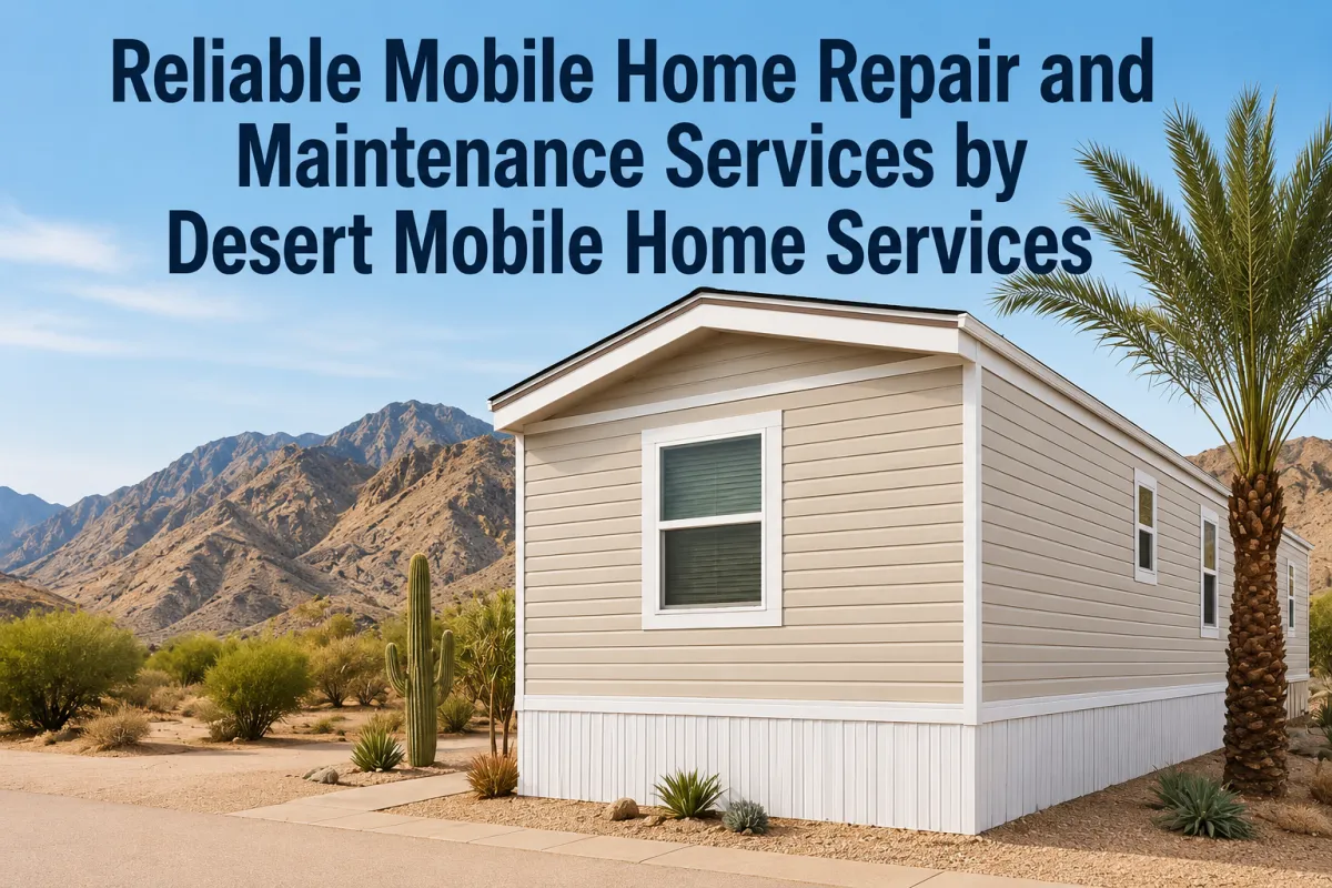 Reliable Mobile Home Repair and Maintenance Services