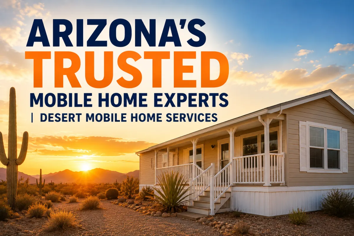 Arizona’s Trusted Mobile Home Experts | Desert Mobile Home Services