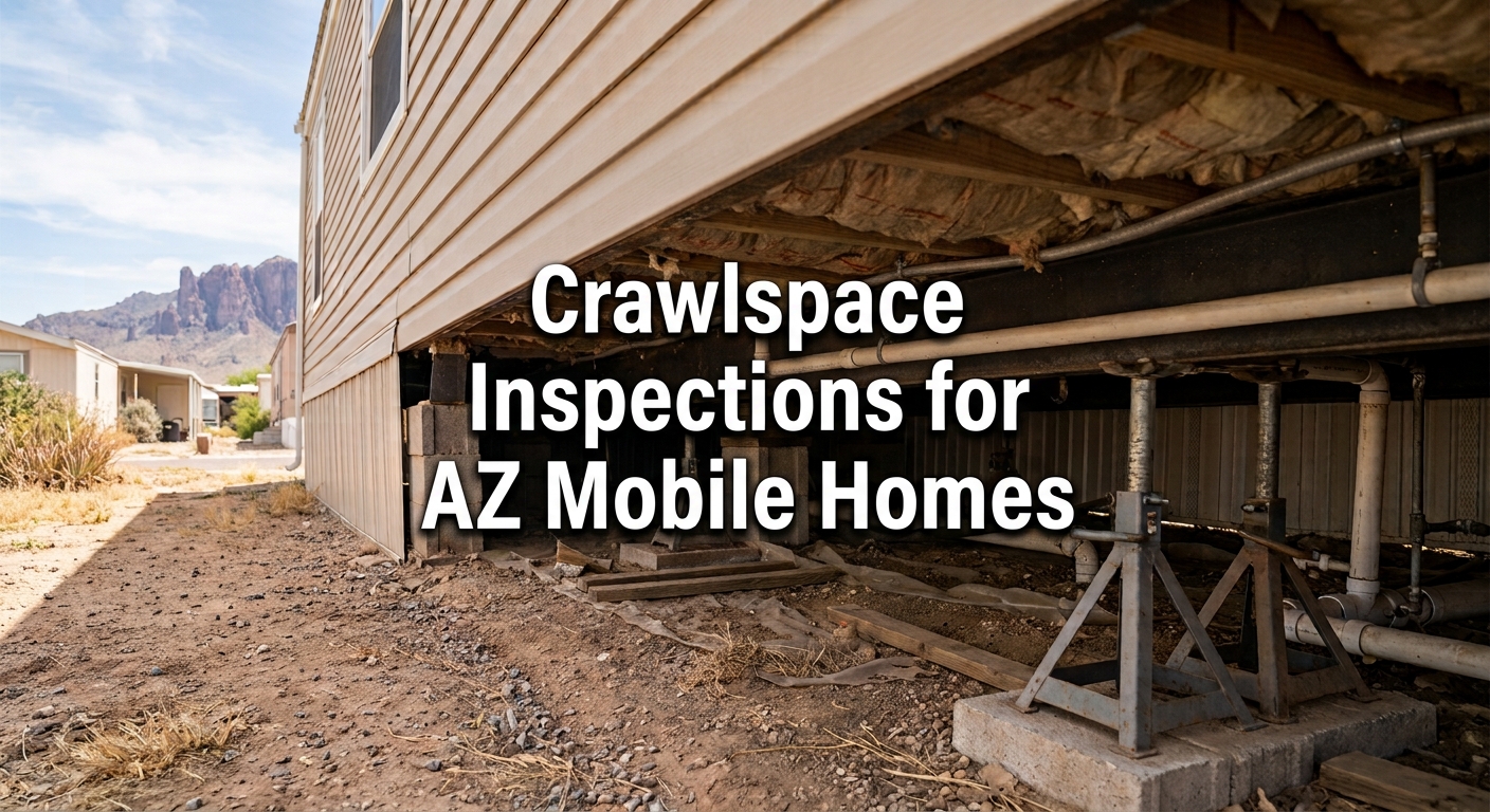 Crawlspace Inspections for AZ Mobile Homes