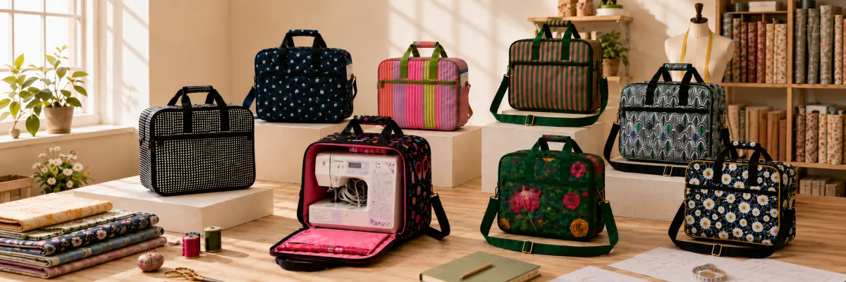 Sewing machine bags