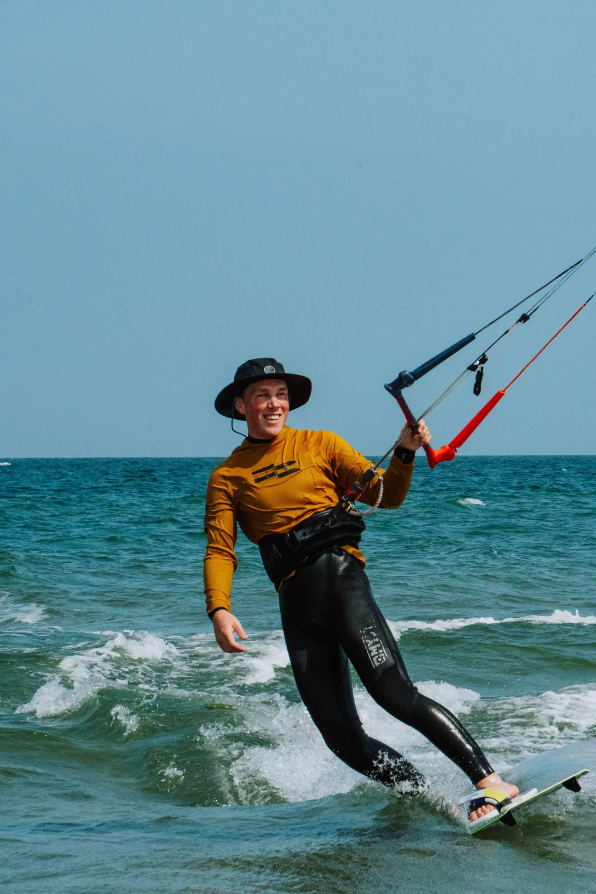 Kitesurfen op Ameland beginner kitesurf spot