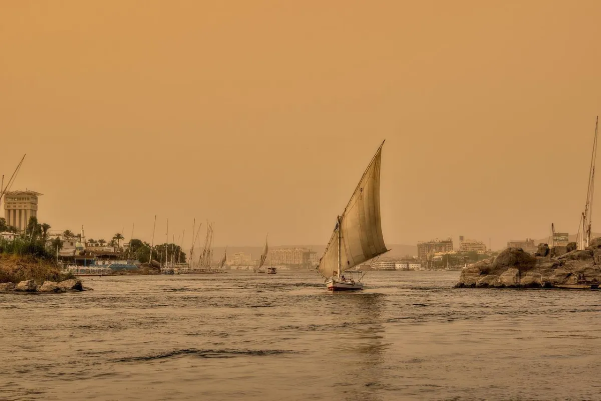 El Gouna sailing boat