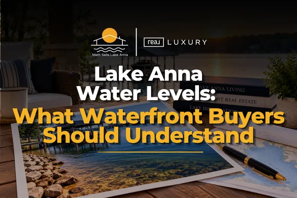 Lake Anna water levels
