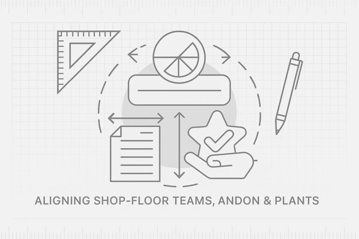 ALIGNING SHOP-FLOOR TEAMS, ANDON & PLANT