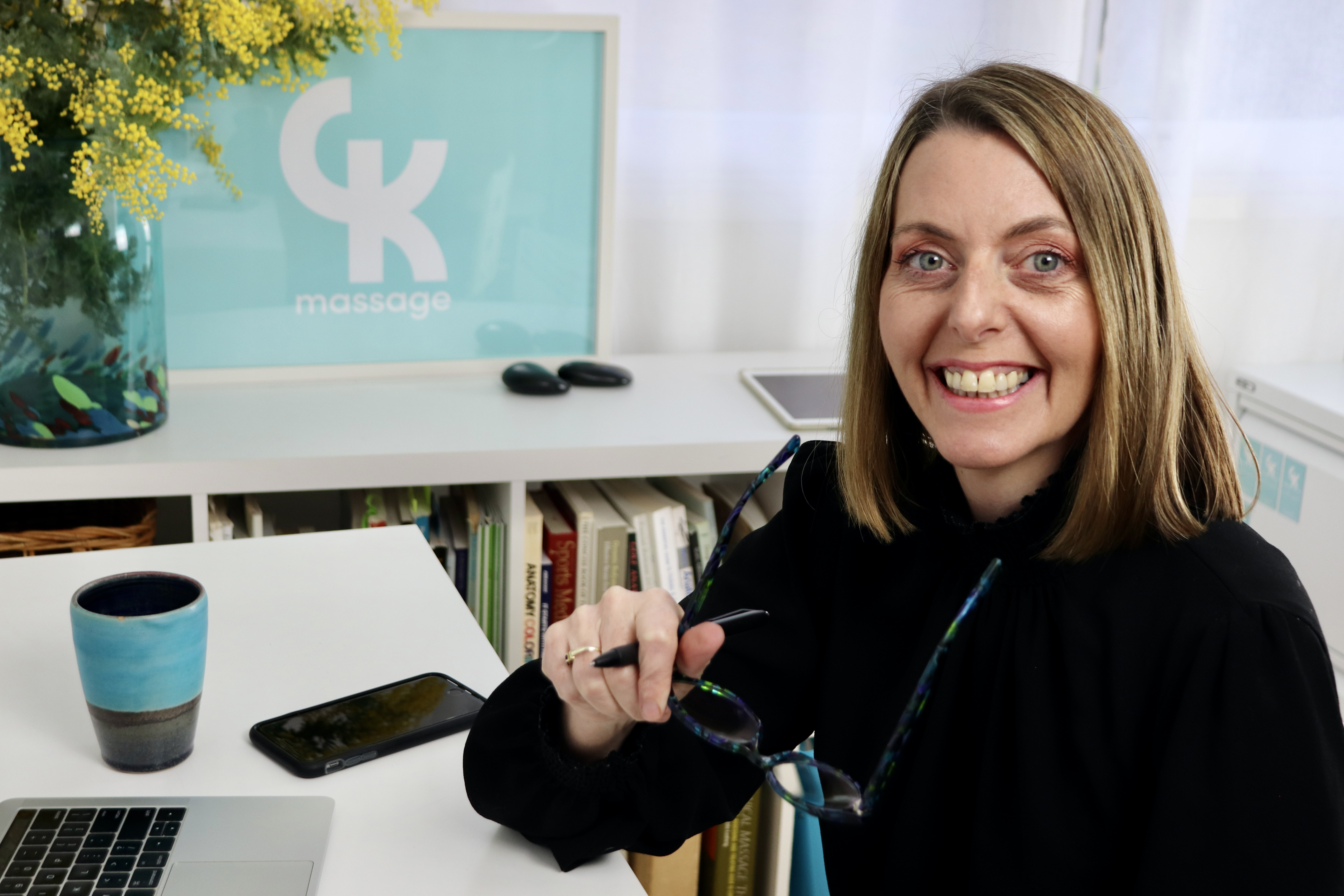 Christine Knox in her clinic