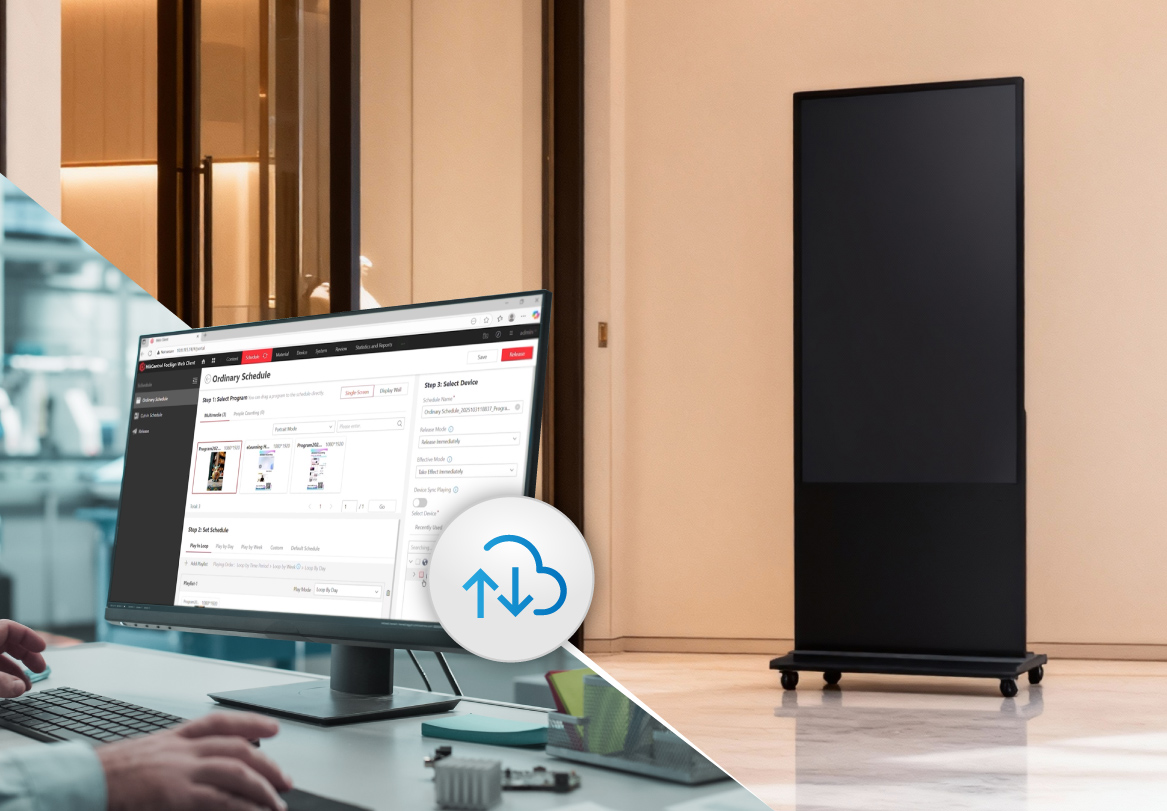 Intelligent content management system for digital signage networks