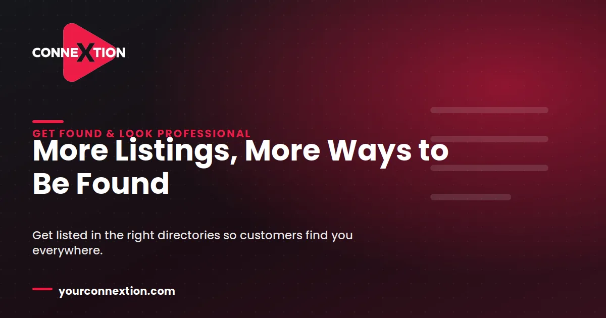 Get Listed in the Right Directories